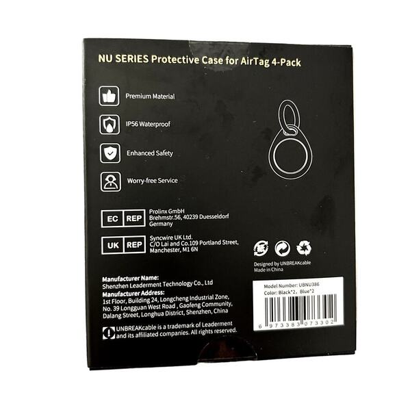 NU Series Protective Case for Airtag 4 Pack‎ (Unopened) - Picture 2 of 3